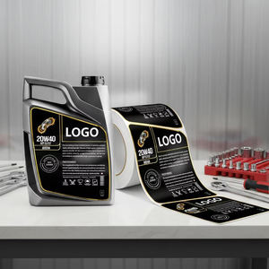 מדבקות ויניל חתוכות בהתאמה אישית להדפסה סיטונאית, עמידות למים, לבקבוקי פלסטיק של שמן מנוע, לאריזה - Product Image 4