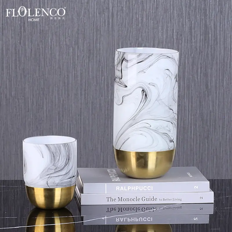 Boho Soft Decor Home Decorative Big Luxury Grey Flower Vases Elegant Wedding Vases For Hotels