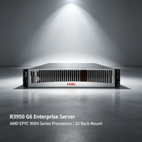 Serveur en rack haute performance, architecture de stockage multi-niveaux, prise en charge de la carte réseau intelligente, serveur en rack 2U R3950 G7