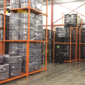 Estante de Almacenamiento de Neumáticos Apilable de Acero Resistente para Transporte Portátil en Almacenes para la Industria Automotriz - Product Image 5