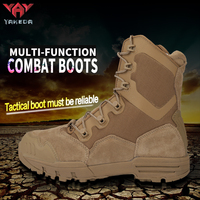 Bottes tactiques de combat en cuir véritable et nylon Cordura, respirantes, antidérapantes, résistantes à l'usure, pour l'escalade, la randonnée et les activités de plein air