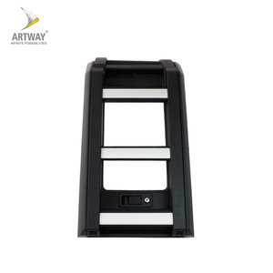 Escalera de techo de aleación de aluminio para <span class=keywords><strong>Land</strong></span> <span class=keywords><strong>Rover</strong></span> <span class=keywords><strong>Defender</strong></span> 2020, Escalera lateral telescópica de alta calidad, 110 - Product Image 2