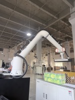 Système de palettisation par convoyeur avec cobot industriel 6 axes, haute précision, faible coût, fiable, automatisation industrielle directe