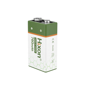 Hot bán báo động limno2 <span class=keywords><strong>Lithium</strong></span> 9V USB có thể sạc lại pin cr9v cp9v Meter Pin - Product Image 1