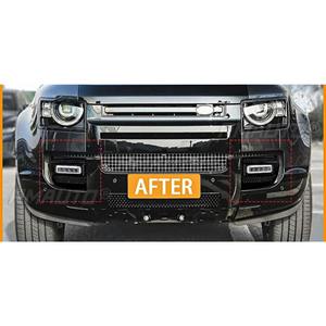 Kit de Carrocería para Land Rover Defender 2020-2025, Faros Antiniebla Delanteros, Lámparas de Conducción Delanteras, Bombillas LED Halógenas, Carcasas de Luces, Accesorios para Automóviles - Product Image 4