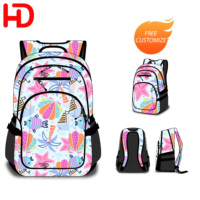 Sac à dos de sport imperméable personnalisé style décontracté pour la randonnée, l'université, les étudiants, avec compartiment pour ordinateur portable, impression personnalisée, 5 pièces, faible MOQ