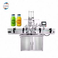 Machine de remplissage de liquides industrielle économique à 6 têtes, type à débordement, certifiée CE, pour bouteilles d'eau PET, prix usine