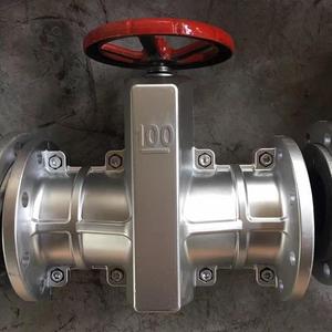 Vanne à opercule en fonte d'aluminium GJ41X 6L 10L DN80 pour l'interception d'oxygène - Product Image 2
