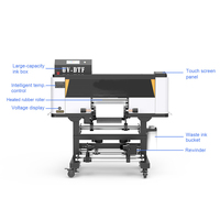 Impresora automática UV DTF Transferencia multicolor AB Film Digital Epson XP600 F1080 con 1 año de garantía