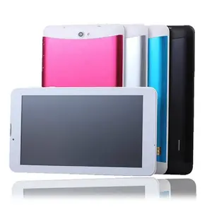 הזול ביותר 7 אינץ Tablet PC 3G Phablet MTK6582 Quad Core 8GB אנדרואיד SIM הכפול מצלמה שיחת טלפון WIFI 3g לוח משומש