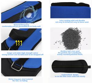 Yüksek kaliteli ayak bileği bilek bacak kol ağırlıkları, ayak bileği ağırlıkları - Product Image 4