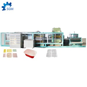 Factory Price Automatic Plastic PS Foame Egg Tray /food container Production Making Machine