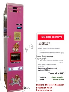 เครื่อ<span class=keywords><strong>ง</strong></span>แลกเปลี่ยนเหรียญอัจฉริยะใหม่ขายดีบริการตนเองเกมหยอดเหรียญรับเหรียญฮ่องกงไต้หวัน6 + ปี - Product Image 5