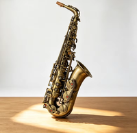 Vintage Finish Alto Saxophone Professional Musical Instrument for Adults