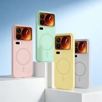 Coque en silicone liquide pour Xiaomi 13 14 15 16 17 18 5G, protection précise contre les chocs, compatible avec la peau, en caoutchouc, vente en gros