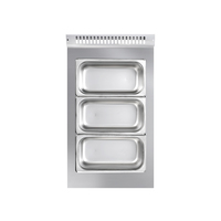 Table de Bain-Marie Électrique Haut de Gamme pour Buffet, Équipement de Cuisine Professionnel pour la Restauration, Fournisseur d'Usine de Guangzhou