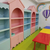 Jouets pour enfants étagère de magasin maternel vitrine conteneur île armoire couches lait en poudre animalerie présentoir