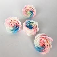 Rose éternelle en savon lumineuse et colorée, toucher naturel de haute qualité, pour la Saint-Valentin