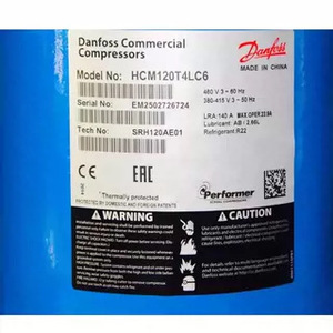 Compresseur Danfoss HCP094T4 HCM094T4LC6 HCM104T4LC6 HCP120T4LC6 Neuf pour remplacement de climatiseur - Product Image 3
