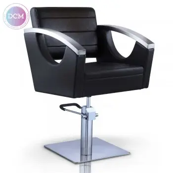 black salon furniture package hairdressing styling chairs for hair salon