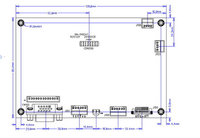 Placa Controladora LCD DN-MICRO DC9V-DC15V con VGA para Módulos LCD, Certificación CE Rohs, 16mm de Grosor, en Oferta