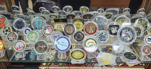 Moneta Oneway Personalizzata a Sfida in Oro con Sublimazione, da Collezione, Portafortuna, in Metallo, Souvenir, Argento Antico - Product Image 4