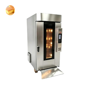 Gas Bread Pizza Convection Oven Bakery Bread Baking Equipment Hot Air Rotary Oven 5/8/10 Trays - Product Image 1