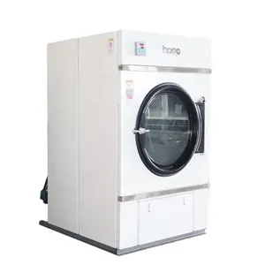 Máquina secadora de gás de argola para roupas, máquina para secar roupas de 30kg-150kg para máquinas de lavanderia hospital