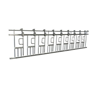 Bloqueur de tête de mouton multi-usages avec rails lisses, Bloqueur de cou de chèvre pour le contrôle quotidien de l'alimentation des moutons et des chèvres en élevage - Product Image 1