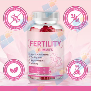Gomitas de Fertilidad <span class=keywords><strong>Prenatal</strong></span> de Marca Privada SUNI OEM/ODM con Folato y Mioinositol para el Equilibrio Hormonal de la Mujer - Product Image 3