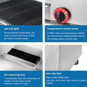 Parrilla de <span class=keywords><strong>Gas</strong></span> para <span class=keywords><strong>barbacoa</strong></span>, parrilla comercial para Cocina, Restaurante - Product Image 6
