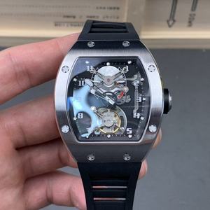 High Quality 001 Tourbillon Luxury Square-Shaped Automatic Mechanical <b>Watch</b> Titanium <b>Case</b> ETA Movement Sapphire Crystal Skeleton - Product Image 1