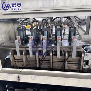 Machine de formage servo automatique robuste avec moteur et pompe à boîte de vitesses PLC pour panneaux muraux légers à haute efficacité - Product Image 3