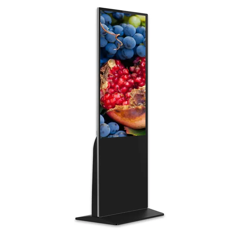 Factory Manufacture 6ms Response Time 10 Touch Points Floor Standing LCD Media Touch Advertising Player