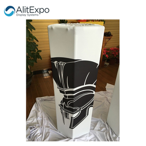Tùy chỉnh Thiết Kế Nhôm Đùn Gian Hàng Triển Lãm Căng Thẳng Vải Hiển Thị - Product Image 2