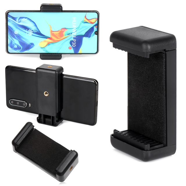 Wholesale Cheap Portable Mobile Cell Phone Clip High Quality Phone Tripod Bracket Holder Mount for Smartphone Tripod Monopod
