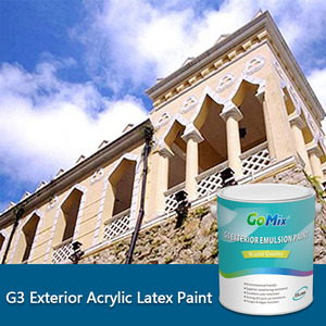 Vente de gros <span class=keywords><strong>en</strong></span> usine depuis plus de 16 ans de peinture extérieure au latex acrylique <span class=keywords><strong>en</strong></span> émulsion lavable de qualité supérieure - Product Image 5