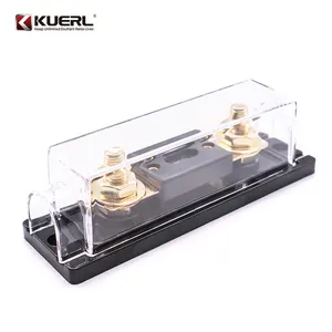 Wholesale car ANL fuse holder 100A high-power fuse holder car audio modification insurance seat one out one transparent fus