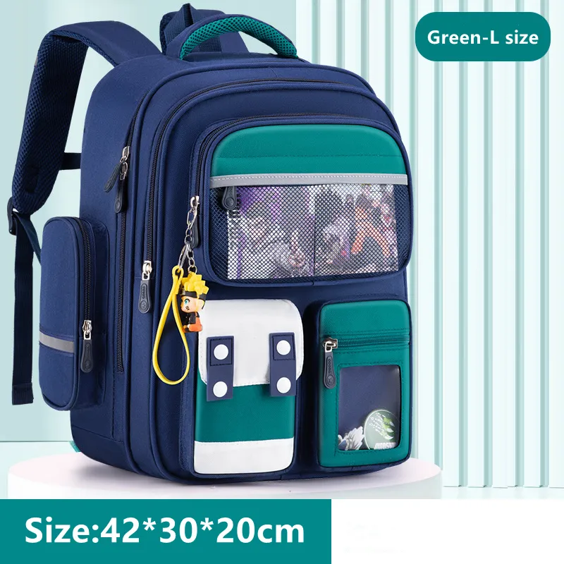 3D strobe light student backpack cute  cool and large capacity kids school bag bags school water proof school bag for students