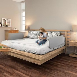 <span class=keywords><strong>Barriera</strong></span> di Sicurezza per <span class=keywords><strong>Letto</strong></span> Portatile Senza Installazione, Pieghevole, con Protezione Anti-caduta per Bambini - Product Image 6