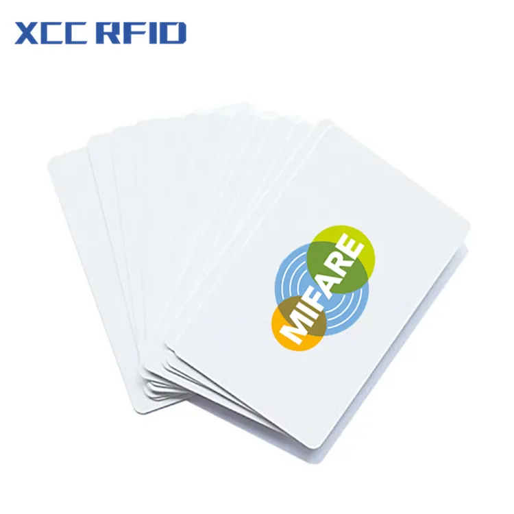 XCC 13.56MHz MIFARE คลาสสิก1K S50 RFID บัตรเปล่า