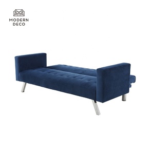 Canape lit KD-sofá cama plegable 2 en 1, sofá convertible de terciopelo, bajo precio - Product Image 4