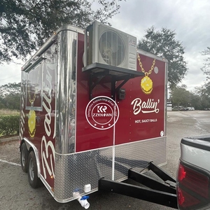 Remorque de restauration personnalisée 2025, camion de cuisine mobile, four à pizza mobile, camion de restauration rapide - Product Image 2