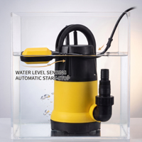 Pompe submersible à faible bruit 550W pour eau propre, débit max. 9500L/H, pompe de drainage solide 5mm pour contrôle des inondations en cave et drainage des eaux de pluie