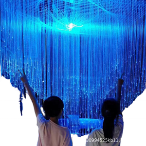 Plafonnier de <span class=keywords><strong>ciel</strong></span> <span class=keywords><strong>étoilé</strong></span> de célébrité d'Internet LED <span class=keywords><strong>Projection</strong></span> de lumière de fibre optique pour la barre de salle de billard de cinéma-Qingba - Product Image 2