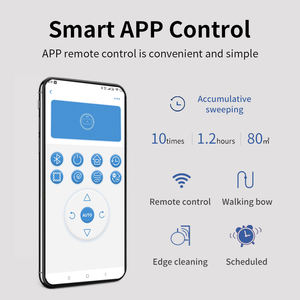 MILI APP Intelligent Floor Mop <span class=keywords><strong>Aspirateur</strong></span> Puissance 8.6W avec réservoir d'eau Automatique Intelligent Balayage <span class=keywords><strong>Robot</strong></span> <span class=keywords><strong>Aspirateur</strong></span> - Product Image 4