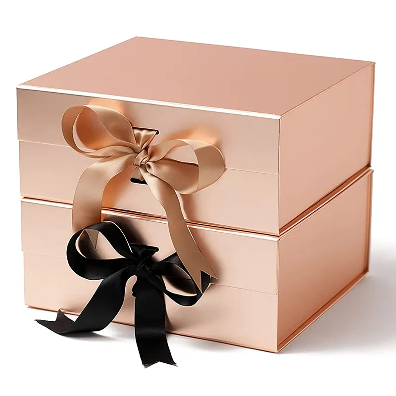 Cajas de regalos plegables por mayor, embalaje de caja de ropa agnet, IFT