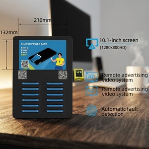 Estación de Alquiler de Baterías Portátiles Compartidas, 4, 8, 12 Ranuras, Pantalla LED Publicitaria, Kiosco de Baterías Portátiles de 5000 mAh con Sistema de Gestión - Product Image 3