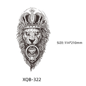 Pegatinas <span class=keywords><strong>de</strong></span> <span class=keywords><strong>tatuajes</strong></span> temporales <span class=keywords><strong>de</strong></span> animales realistas, impermeable, brazo, pierna, arte corporal, <span class=keywords><strong>Diseños</strong></span> <span class=keywords><strong>de</strong></span> <span class=keywords><strong>Tatuajes</strong></span> <span class=keywords><strong>de</strong></span> León negro <span class=keywords><strong>para</strong></span> <span class=keywords><strong>hombres</strong></span> - Product Image 3
