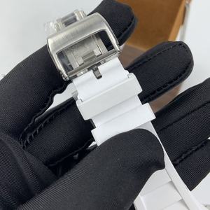 Reloj Mecánico de Hombre 055 de Cerámica Blanca, el Más Vendido del 2026, con Cristal de Zafiro de Alta Calidad en Forma de Barril, Estilo Casual y Moderno - Product Image 5